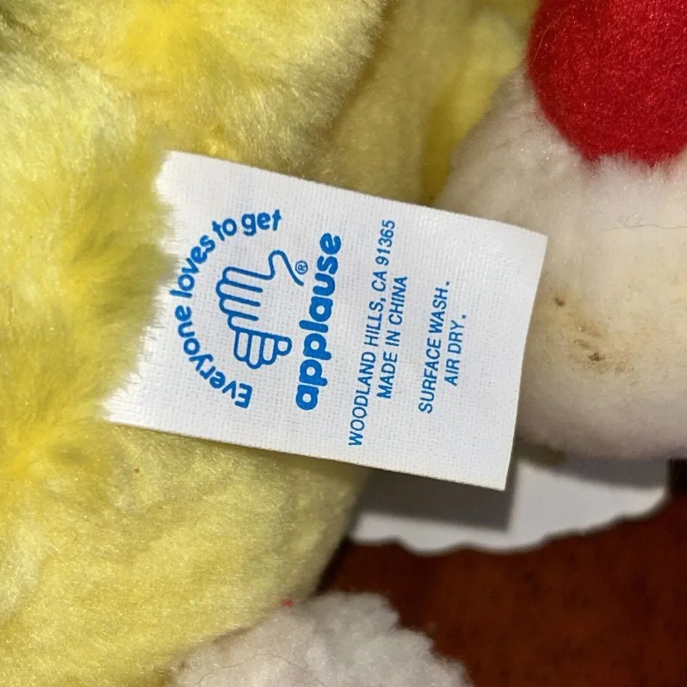 Vintage Tweety bird Christmas Plush Looney Tunes 1997 Applause Rare 18